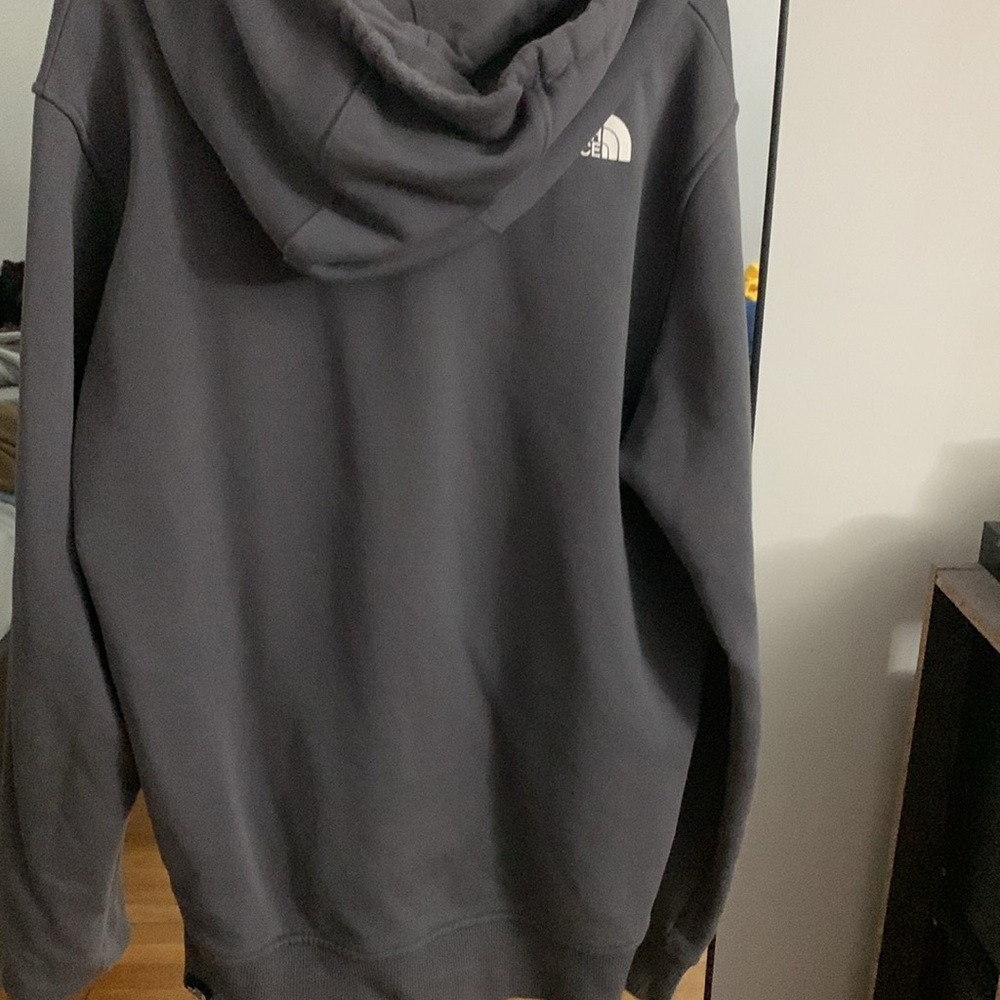 North face Hoodie men’s Medium Grey - Picture 2 of 2